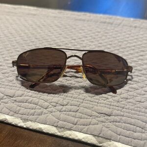 Ray-Ban Brown Aviator Sunglasses